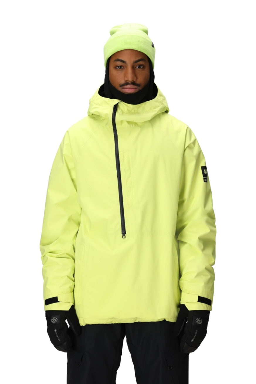 スノーボード ウェア シックスエイトシックス 686 MENS GORE-TEX FRAGMENT SHELL ANORAK DUSTY LIME  送料無料 日本正規品 予約商品 店頭受け取り可能