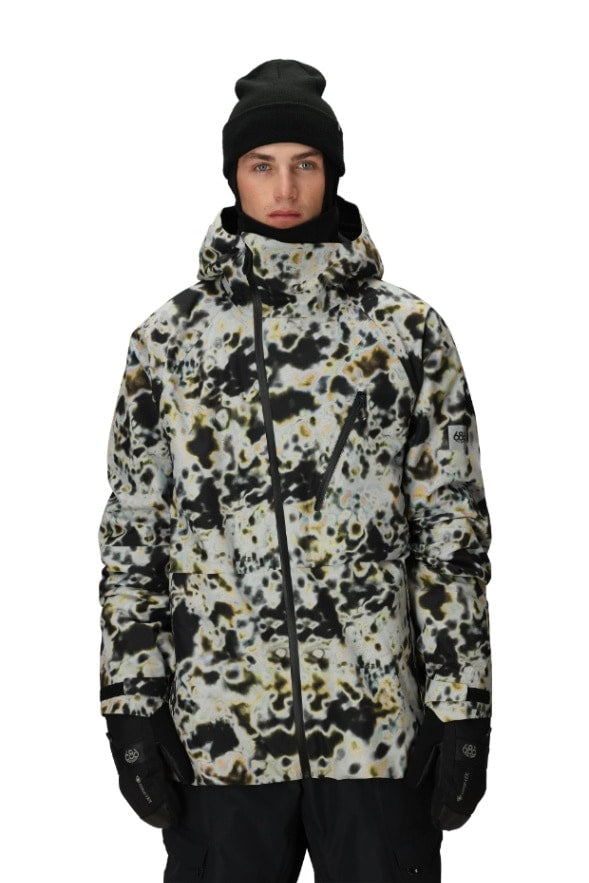 686 ロクハチロク MENS HYDRA THERMAGRAPH JACKET ARCTIC TUNDRA PRINT 25-26 スノーボード ウェア