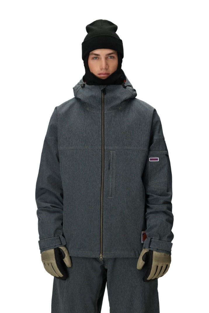 686 ロクハチロク MENS DOJO SHELL JACKET NAVY DENIM 25-26 スノーボード ウェア
