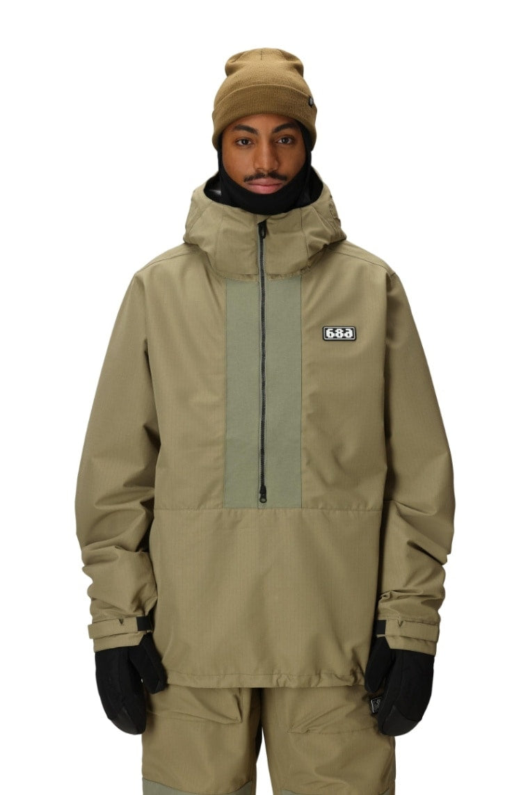 686 ロクハチロク Men's Ghost 2.5L Anorak SAGE RIPSTOP 25-26 スノーボード ウェア