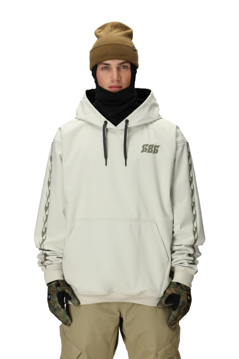 686 ロクハチロク MENS WATERPROOF TEAM HOODY LIMESTONE 25-26 スノーボード ウェア