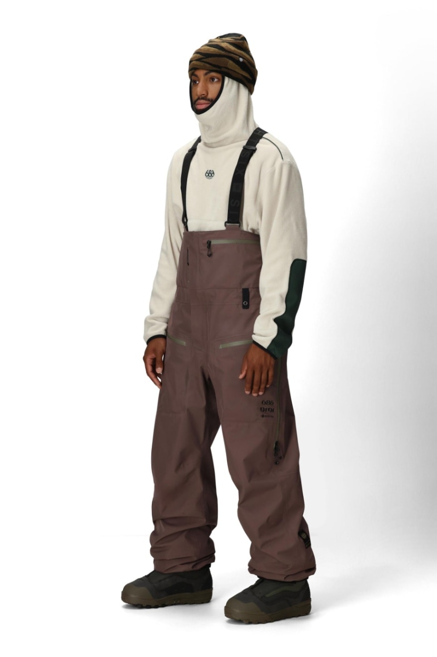 スノーボード ウェア シックスエイトシックス 686 MENS GORE-TEX 3L ATV BIB PEPPERCORN 送料無料 日本正規品 予約商品 店頭受け取り可能