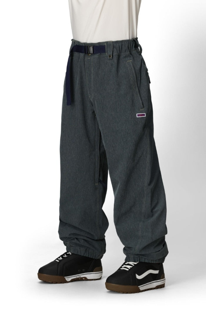 686 ロクハチロク MENS DOJO SHELL PANT NAVY DENIM 25-26 スノーボード ウェア
