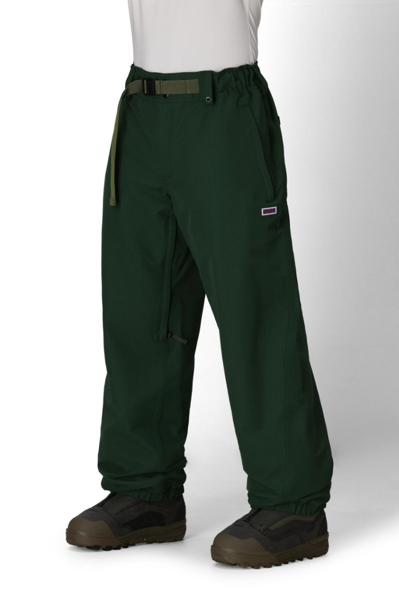 686 ロクハチロク MENS DOJOSHELL PANT MOSS GREEN RIPSTOP 25-26