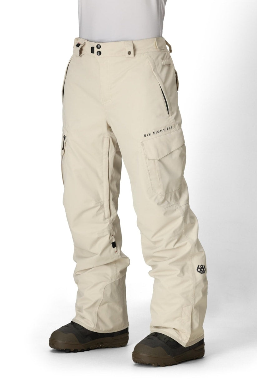686 ロクハチロク Men's SMARTY? 3-in-1 Cargo Pant LIMESTONE 25-26 スノーボード ウェア