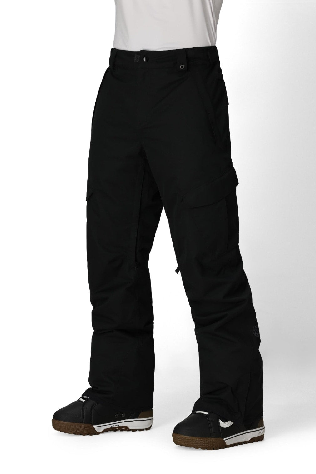 686 ロクハチロク MENS INFINITY INSULATED CARGO PANT BLACK 25-26 スノーボード ウェア