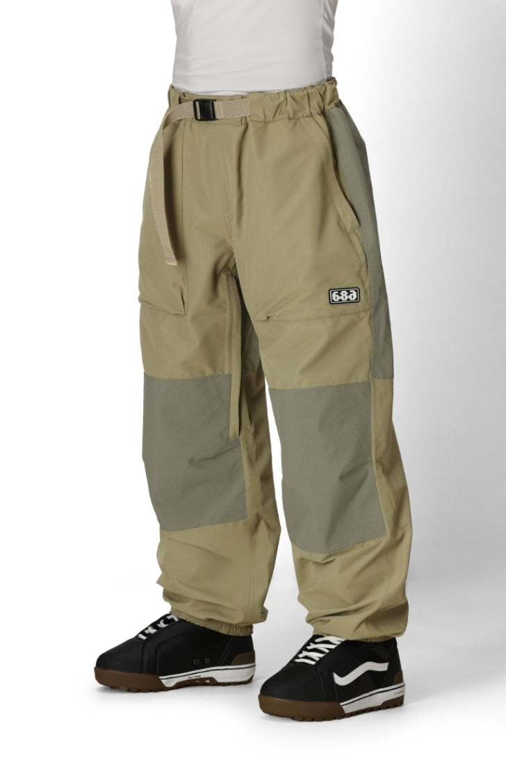 686 ロクハチロク Men's Ghost 2.5L Pant SAGE RIPSTOP 25-26 スノーボード ウェア