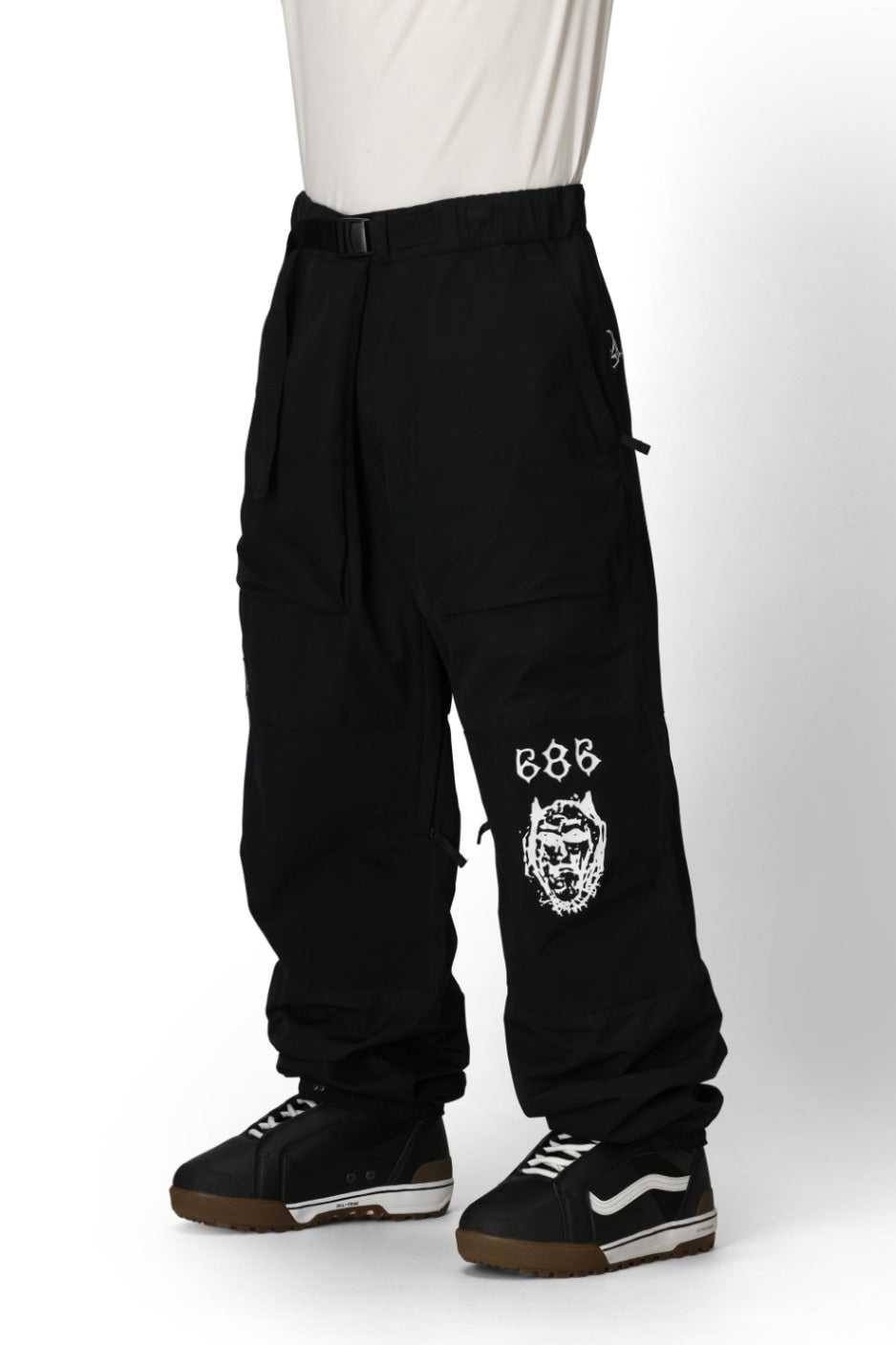 686 ロクハチロク Men's Ghost 2.5L Pant COOPER BLACK 25-26 スノーボード ウェア