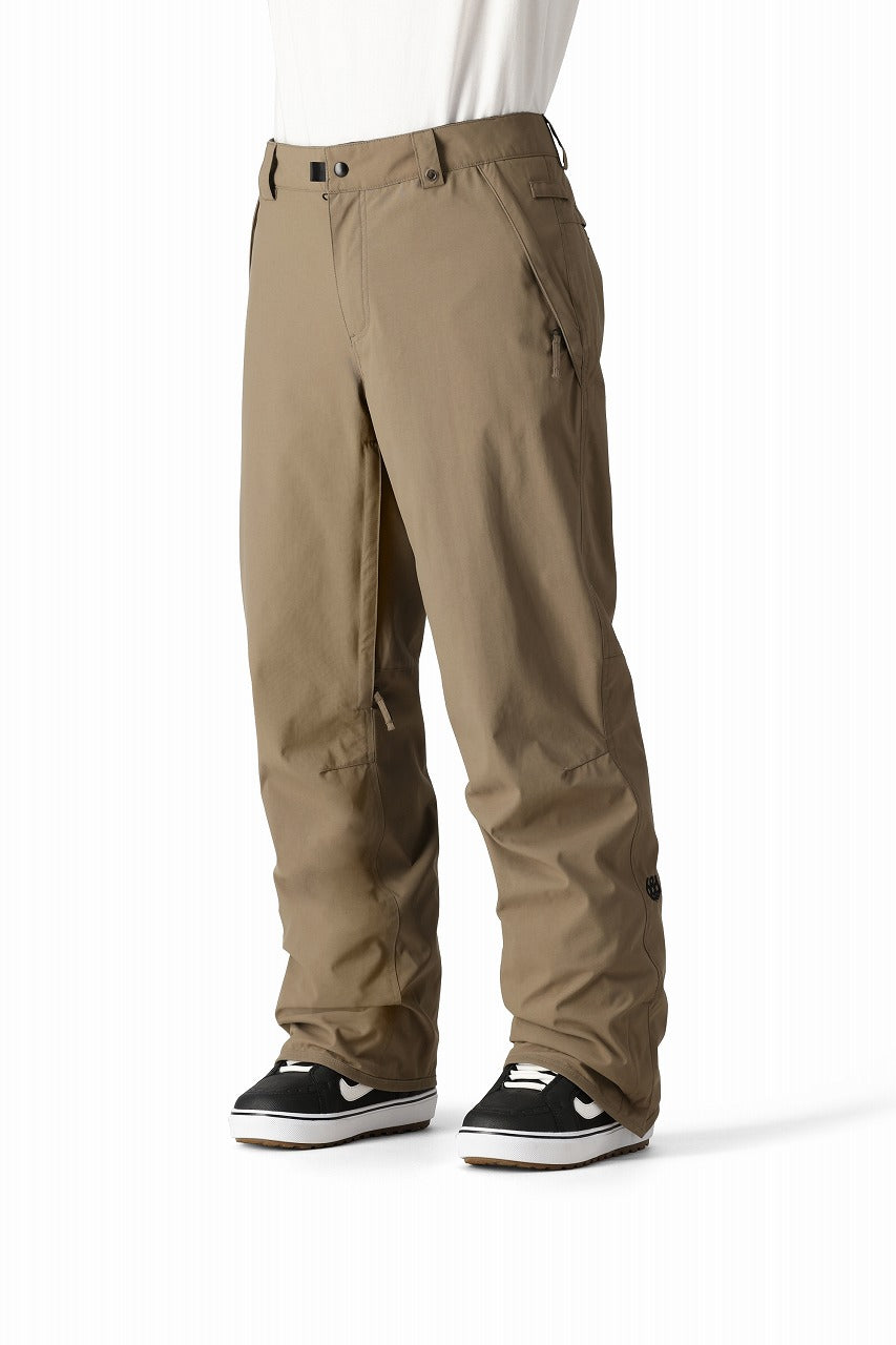 686 ロクハチロク Men's Standard Pant TOBACCO 25-26 スノーボード ウェア