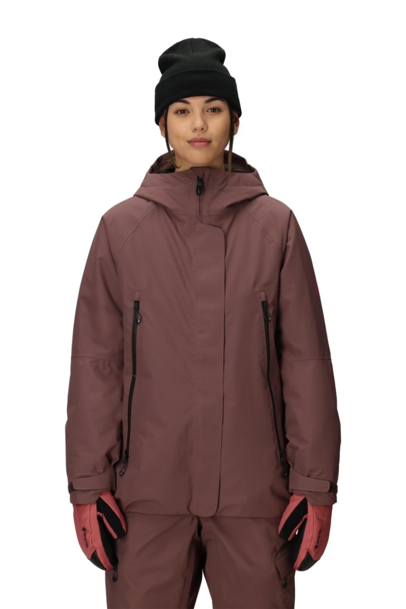686 ロクハチロク WOMENS WHISPER INSULATED JACKET PEPPERCORN 25-26 スノーボード ウェア