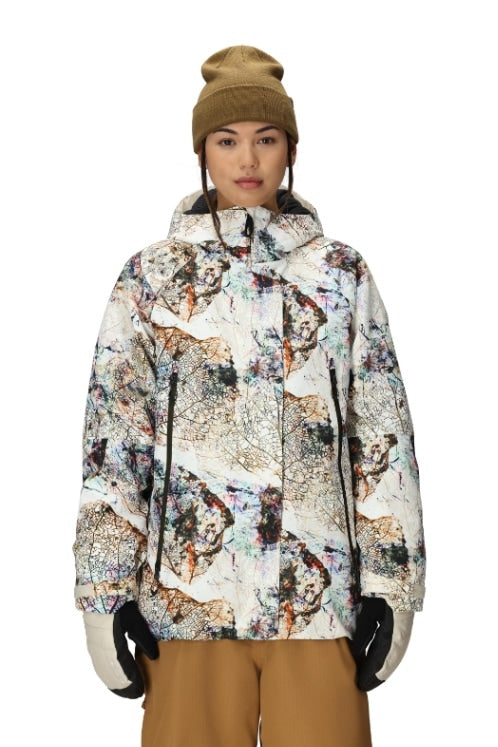 686 ロクハチロク WOMENS WHISPER INSULATED JACKET LIMESTONE XRAY 25-26 スノーボード ウェア