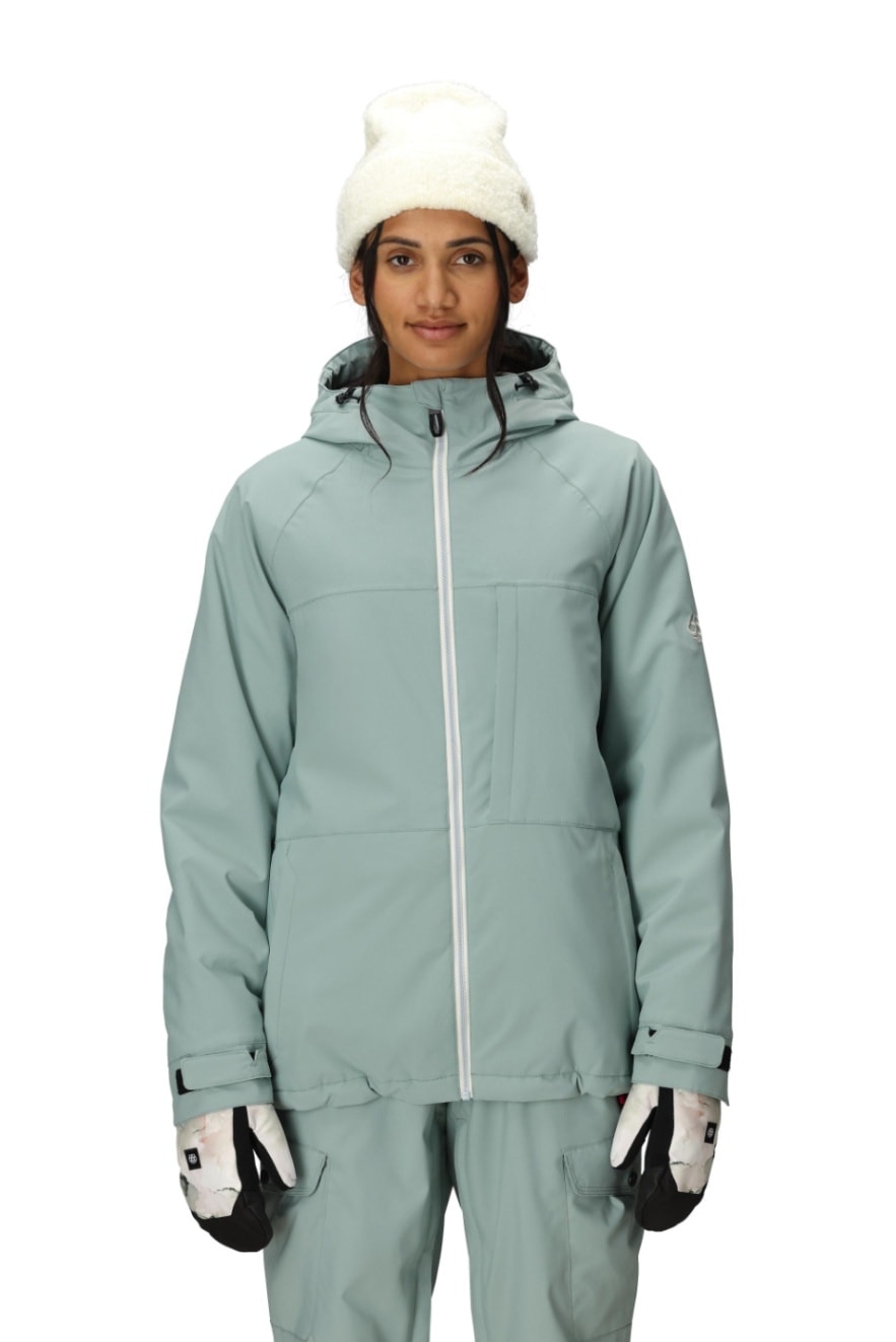 686 ロクハチロク WOMENS ATHENA INSULATED JACKET DUSTY MARINE 25-26 スノーボード ウェア