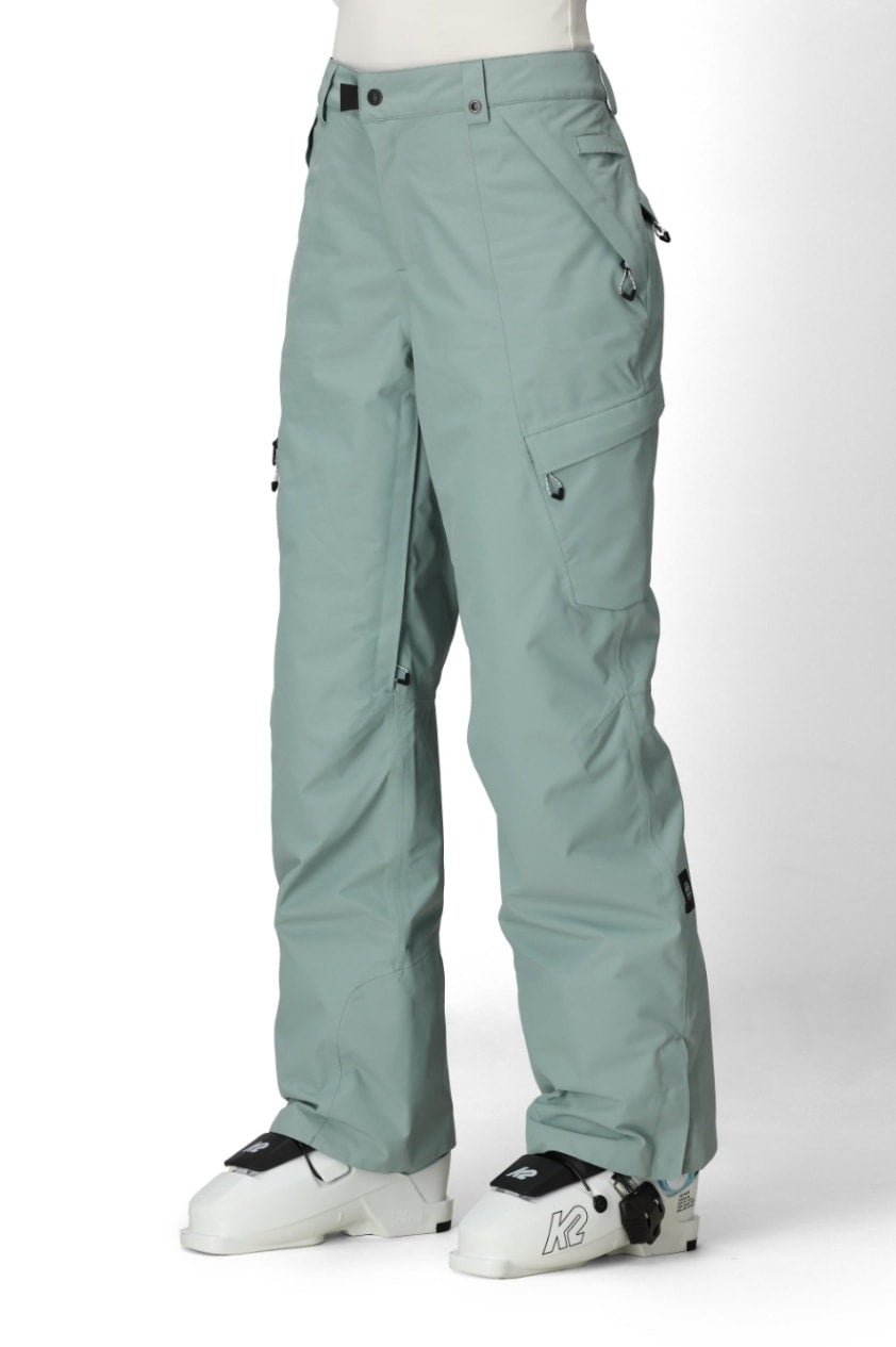 686 ロクハチロク WOMENS GEODE THERMAGRAPH PANT DUSTY MARINE 25-26 スノーボード ウェア