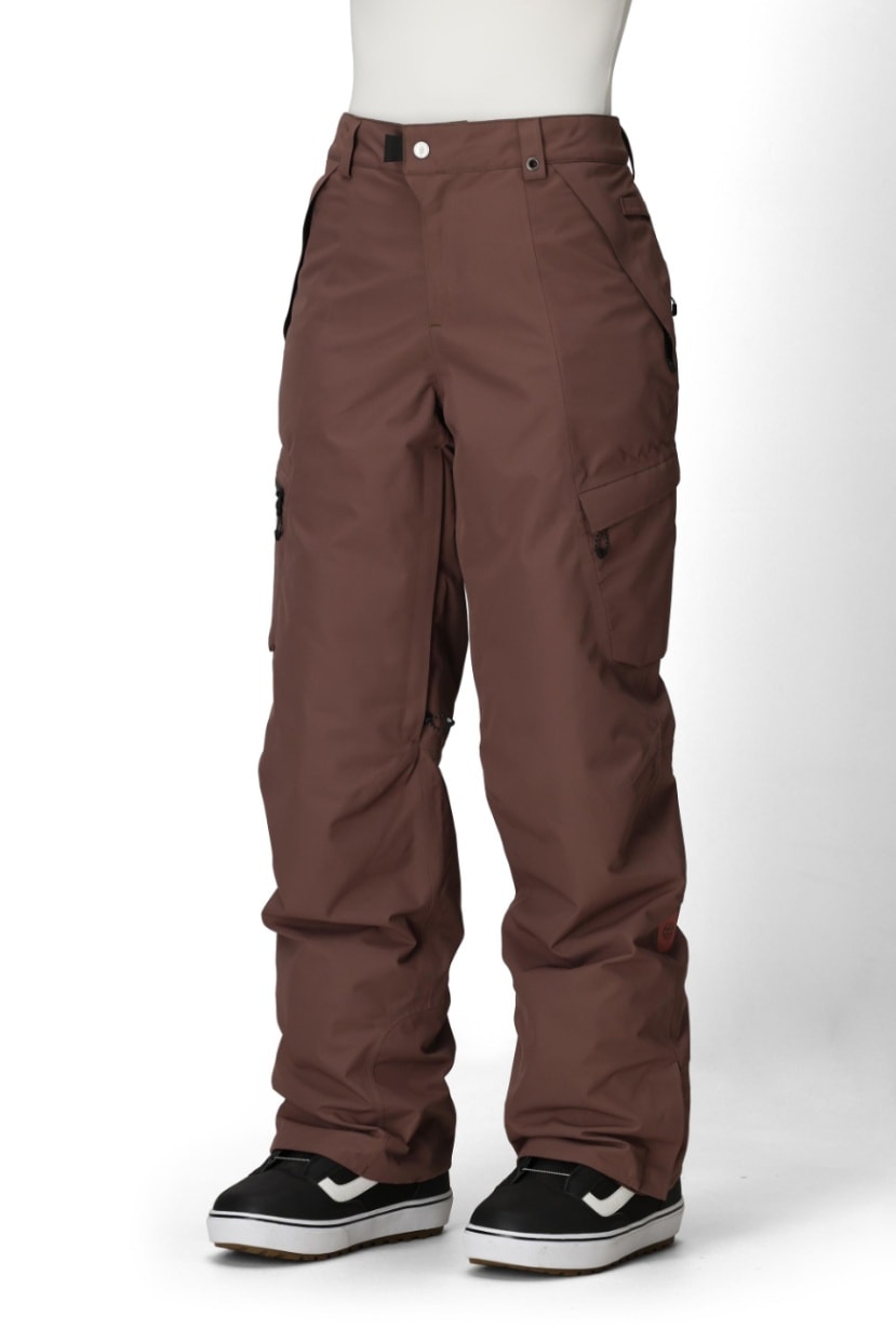 686 ロクハチロク WOMENS GEODE THERMAGRAPH PANT PEPPERCORN 25-26 スノーボード ウェア