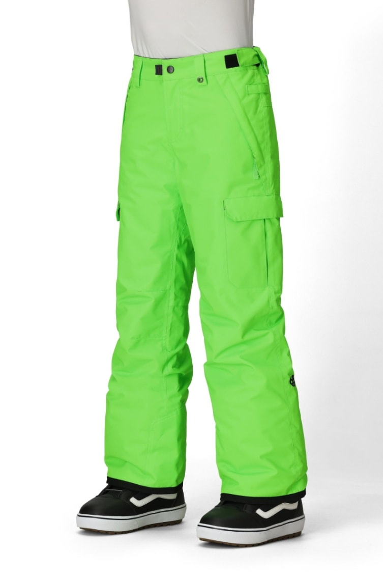 686 ロクハチロク Boys' Infinity Cargo Insulated Pant BOREALIS GREEN 25-26 スノーボード ウェア