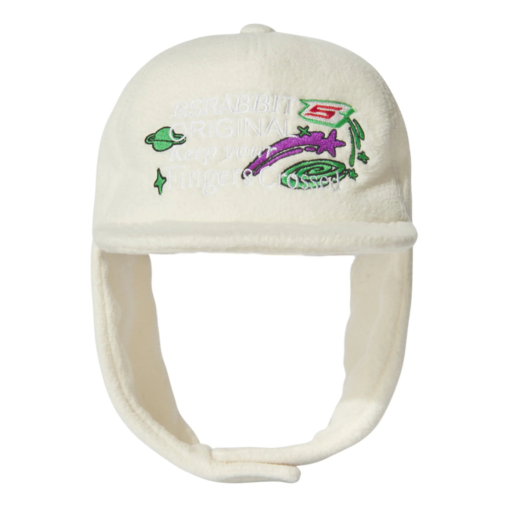 BSRABBIT ビーエスラビット [bsrabbit] BSRABBIT OG EARFLAP HAT 24-25 スノーボード アクセサリー Ivory