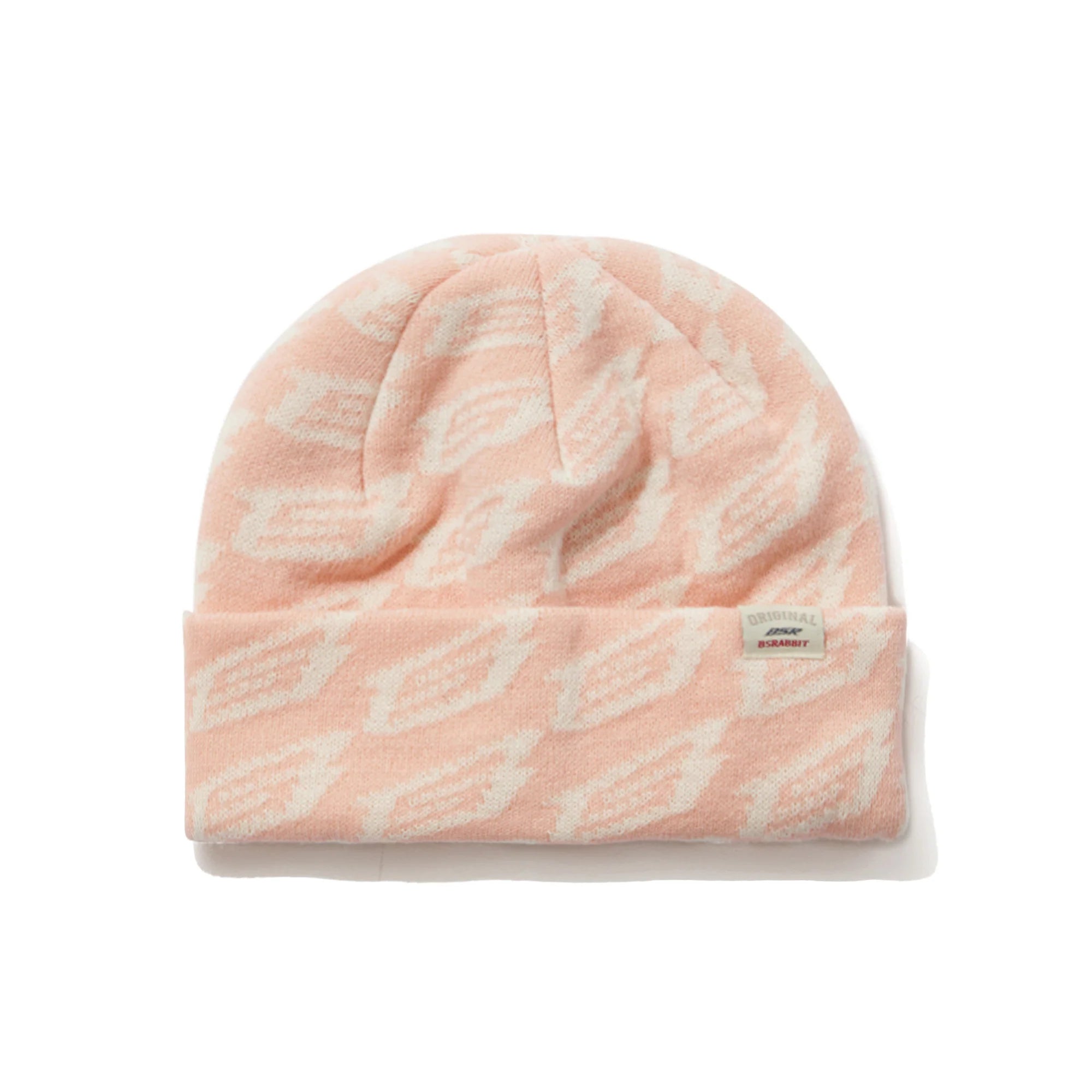 BSRABBIT ビーエスラビット [bsrabbit] NEW B LOGO BEANIE 24-25 スノーボード アクセサリー Pink