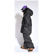 スノーボード ウェア プランビー PLAN B WORKER BIB PANTS  STRIPE 送料無料 日本正規品 予約商品 店頭受け取り可能