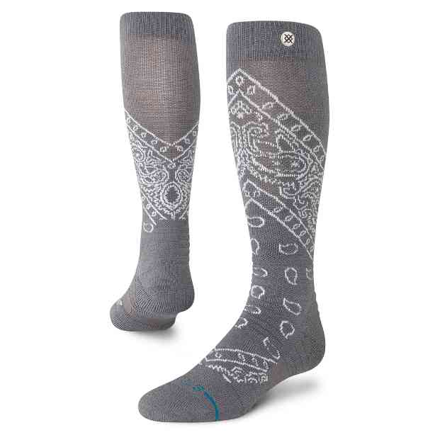 STANCE スタンス BARRIO MID WOOL SNOW 25-26 スノーボード アクセサリー DARK GREY