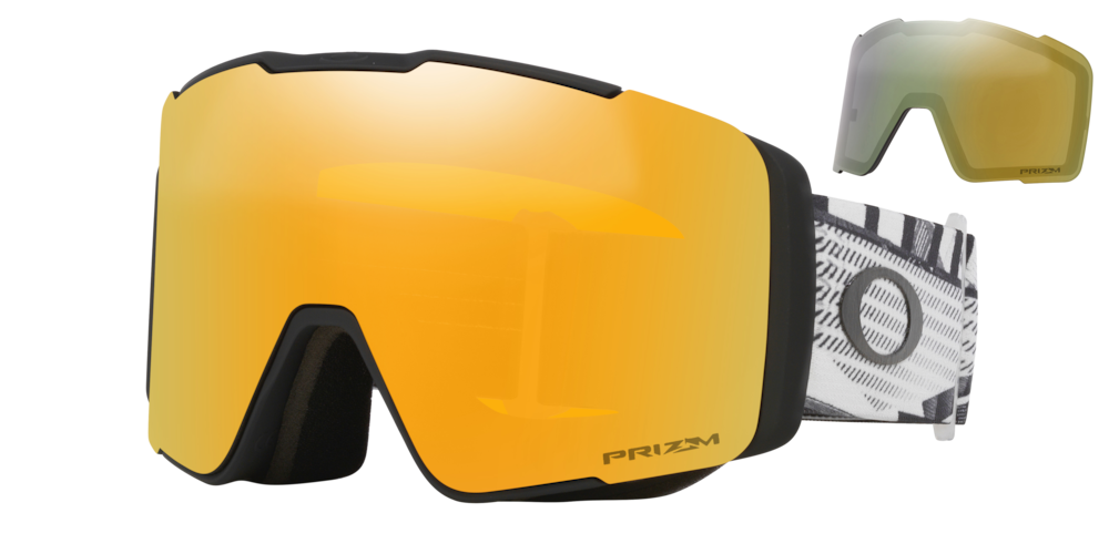 スノーボード ゴーグル オークリー OAKLEY LINE MINER PRO L ASIA BLACK FORGE 25-26 送料無料 日本正規品 予約商品 店頭受け取り可能