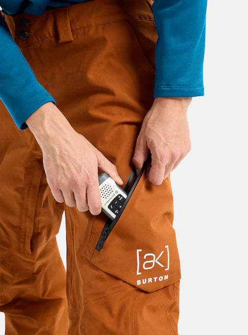 スノーボード ウェア バートン BURTON AK Cyclic GORE-TEX 2L Pants Chestnut Brown 25-26 送料無料 日本正規品 予約商品 店頭受け取り可能