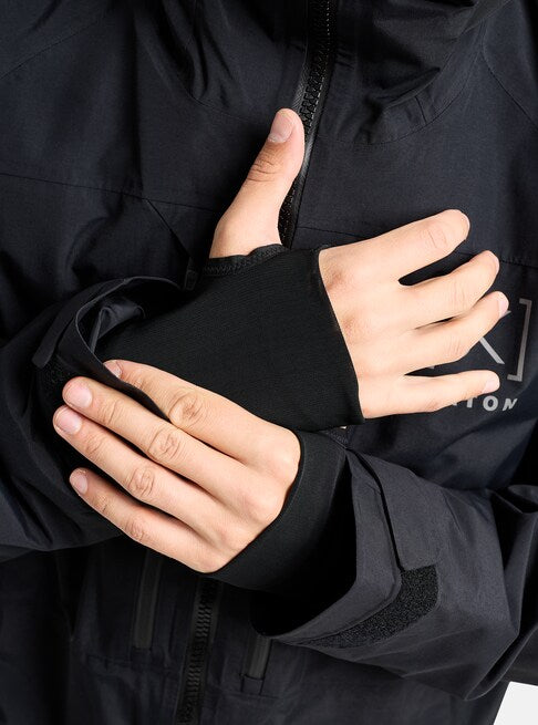 スノーボード ウェア バートン BURTON AK Swash GORE-TEX Jacket True Black 25-26 送料無料 日本正規品 予約商品 店頭受け取り可能
