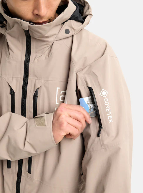 スノーボード ウェア バートン BURTON AK Swash GORE-TEX Jacket Summit Taupe 25-26 送料無料 日本正規品 予約商品 店頭受け取り可能