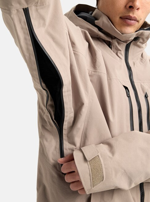スノーボード ウェア バートン BURTON AK Swash GORE-TEX Jacket Summit Taupe 25-26 送料無料 日本正規品 予約商品 店頭受け取り可能