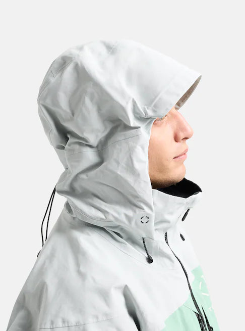 スノーボード ウェア バートン BURTON AK Swash GORE-TEX Jacket Gray Cloud / Soft Sage / True Black 25-26 送料無料 日本正規品 予約商品 店頭受け取り可能