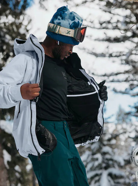 スノーボード ウェア バートン BURTON AK Cyclic GORE-TEX 2L Jacket Gray Cloud 25-26 送料無料 日本正規品 予約商品 店頭受け取り可能