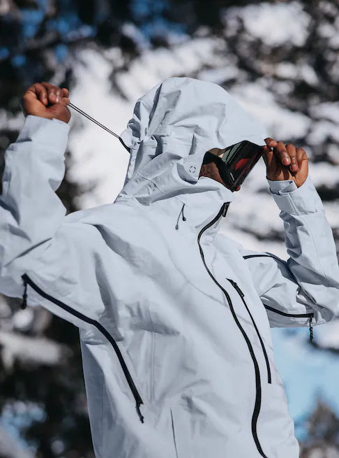スノーボード ウェア バートン BURTON AK Cyclic GORE-TEX 2L Jacket Gray Cloud 25-26 送料無料 日本正規品 予約商品 店頭受け取り可能