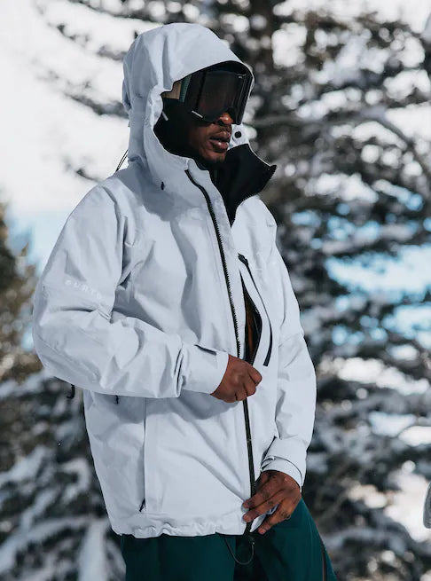 スノーボード ウェア バートン BURTON AK Cyclic GORE-TEX 2L Jacket Gray Cloud 25-26 送料無料 日本正規品 予約商品 店頭受け取り可能