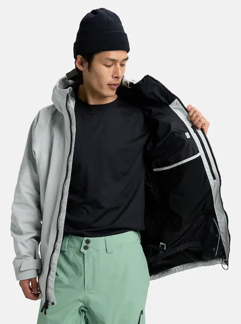 スノーボード ウェア バートン BURTON AK Cyclic GORE-TEX 2L Jacket Gray Cloud 25-26 送料無料 日本正規品 予約商品 店頭受け取り可能