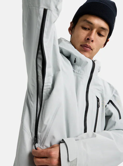 スノーボード ウェア バートン BURTON AK Cyclic GORE-TEX 2L Jacket Gray Cloud 25-26 送料無料 日本正規品 予約商品 店頭受け取り可能