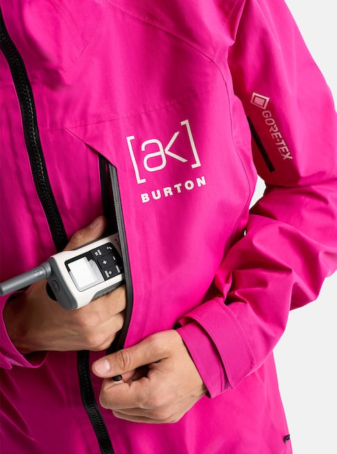 スノーボード ウェア バートン BURTON AK Cyclic GORE-TEX 2L Jacket Very Berry 25-26 送料無料 日本正規品 予約商品 店頭受け取り可能