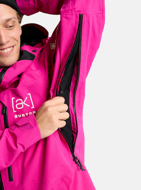 スノーボード ウェア バートン BURTON AK Cyclic GORE-TEX 2L Jacket Very Berry 25-26 送料無料 日本正規品 予約商品 店頭受け取り可能