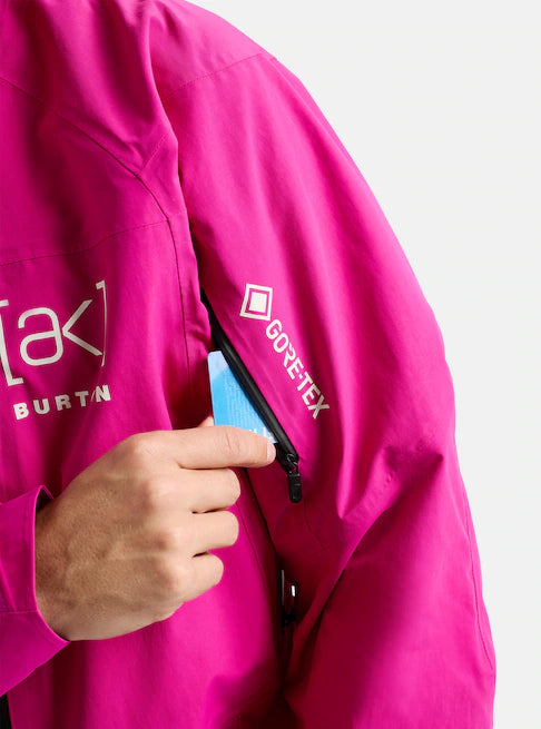 スノーボード ウェア バートン BURTON AK Cyclic GORE-TEX 2L Jacket Very Berry 25-26 送料無料 日本正規品 予約商品 店頭受け取り可能