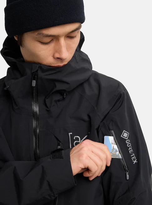 スノーボード ウェア バートン BURTON AK Cyclic GORE-TEX 2L Jacket True Black 25-26 送料無料 日本正規品 予約商品 店頭受け取り可能