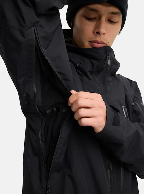 スノーボード ウェア バートン BURTON AK Cyclic GORE-TEX 2L Jacket True Black 25-26 送料無料 日本正規品 予約商品 店頭受け取り可能