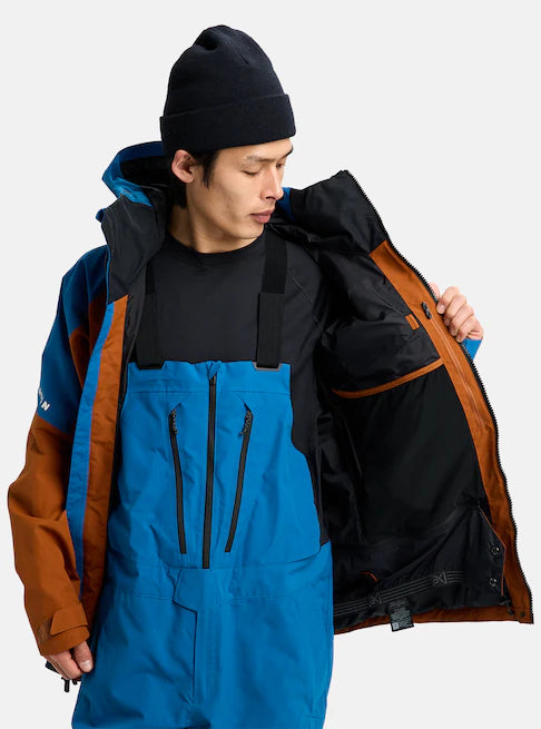 スノーボード ウェア バートン BURTON AK Cyclic GORE-TEX 2L Jacket Chestnut Brown / Blue Teal 25-26 送料無料 日本正規品 予約商品 店頭受け取り可能