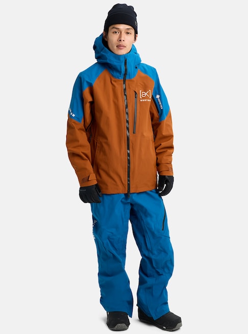 スノーボード ウェア バートン BURTON AK Cyclic GORE-TEX 2L Jacket Chestnut Brown / Blue Teal 25-26 送料無料 日本正規品 予約商品 店頭受け取り可能
