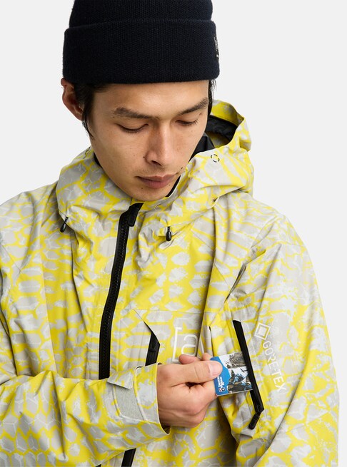 BURTON スノーボードウェア L 花柄 スノーボード ウェア バートン BURTON AK Cyclic GORE-TEX 2L Jacket