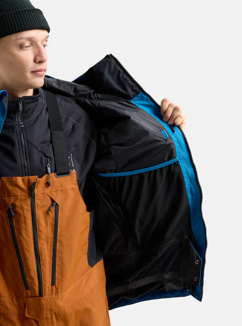 スノーボード ウェア バートン BURTON AK Cyclic GORE-TEX 2L Jacket Blue Teal 25-26 送料無料 日本正規品 予約商品 店頭受け取り可能
