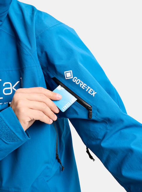スノーボード ウェア バートン BURTON AK Cyclic GORE-TEX 2L Jacket Blue Teal 25-26 送料無料 日本正規品 予約商品 店頭受け取り可能