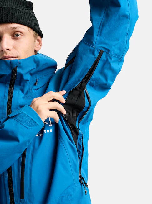 スノーボード ウェア バートン BURTON AK Cyclic GORE-TEX 2L Jacket Blue Teal 25-26 送料無料 日本正規品 予約商品 店頭受け取り可能