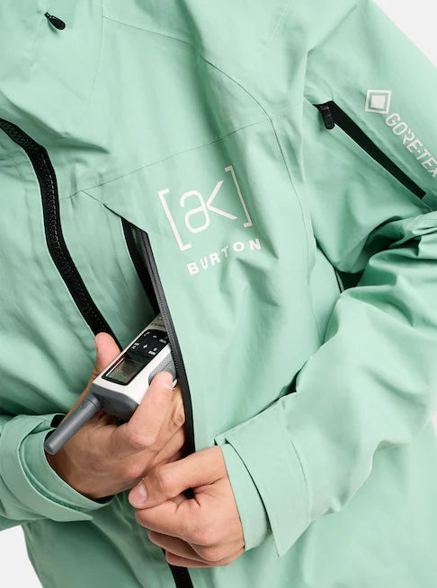 スノーボード ウェア バートン BURTON AK Cyclic GORE-TEX 2L Jacket Soft Sage 25-26 送料無料 日本正規品 予約商品 店頭受け取り可能