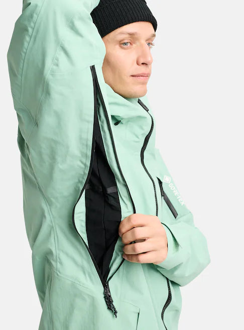 スノーボード ウェア バートン BURTON AK Cyclic GORE-TEX 2L Jacket Soft Sage 25-26 送料無料 日本正規品 予約商品 店頭受け取り可能