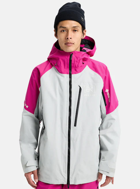 スノーボード ウェア バートン BURTON AK Cyclic GORE-TEX 2L Jacket Very Berry / Gray Cloud 25-26 送料無料 日本正規品 予約商品 店頭受け取り可能