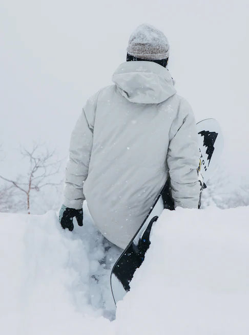 スノーボード ウェア バートン BURTON AK LZ GORE-TEX Down Jacket Gray Cloud 25-26 送料無料 日本正規品 予約商品 店頭受け取り可能