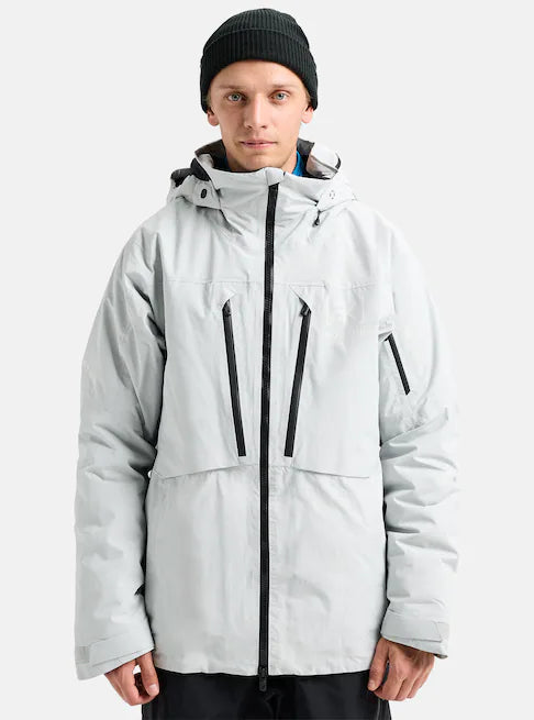 スノーボード ウェア バートン BURTON AK LZ GORE-TEX Down Jacket Gray Cloud 25-26 送料無料 日本正規品 予約商品 店頭受け取り可能